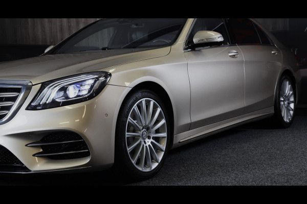 Mercedes-Benz S-Klasse S500 4MATIC Lang AMG Line / Acc / Lane Assist / Dode Hoek / 360 Camera / Chauffeurspakket / Schermen / Pano / Led