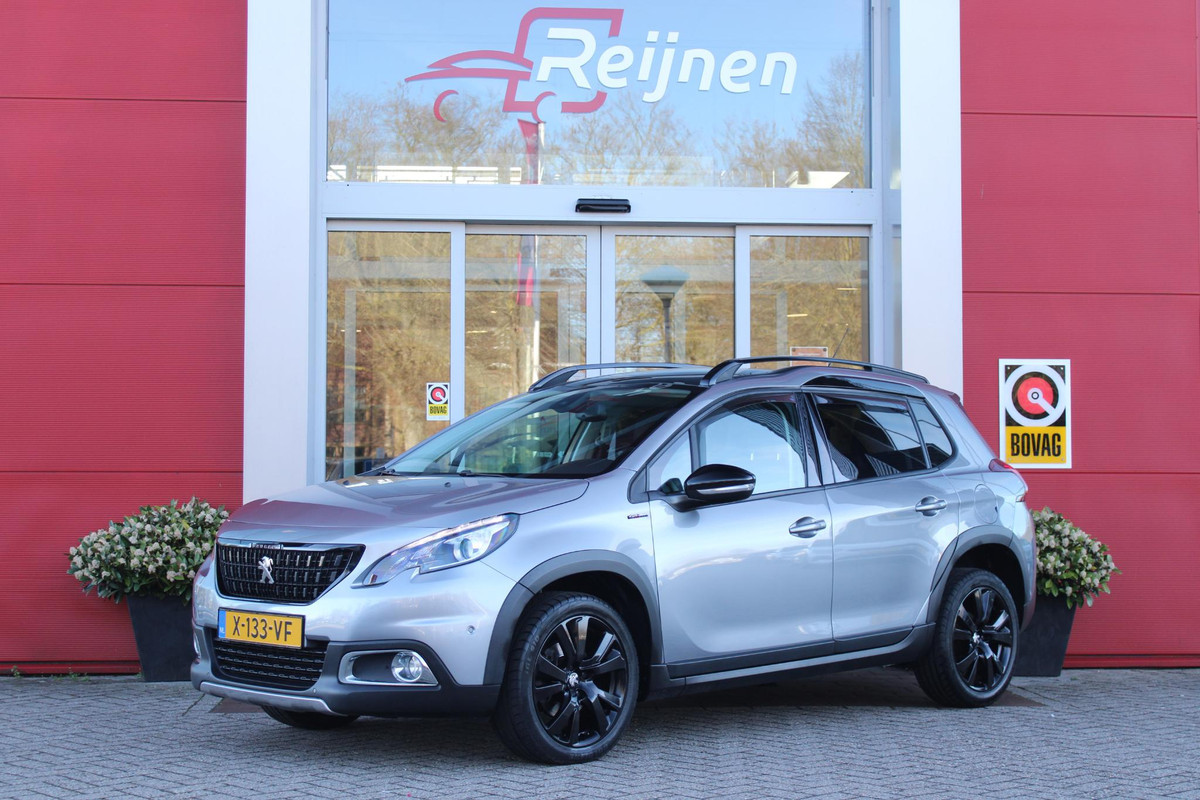 Peugeot 2008 1.2 130PK GT-LINE | PANORAMA DAK | GRIP CONTROL | CRUISE CONTROL | DAB+ RADIO | APPLE CARPLAY/ANDROID AUTO | NAVIGATIE | ACHTERUITRIJ CAMERA | 17" LICHTMETALEN VELGEN "BLACK" | CLIMATE CONTROL | PARKEERSENSOREN VOOR + ACHTER | GETINTE ACHTERRUITEN | ZWARTE DAK RELING |
