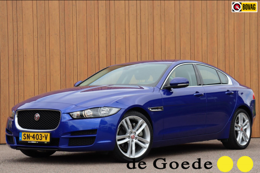 Jaguar XE 2.0 Prestige Pro Edition org. NL leer+el camera a.bank neerklapbaar