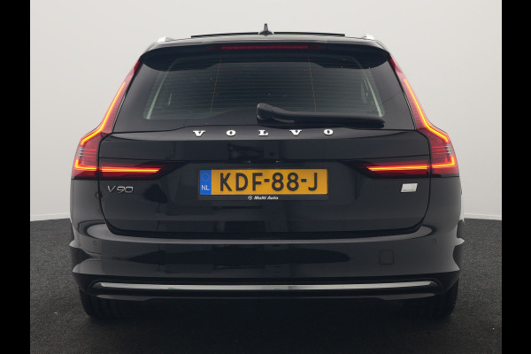 Volvo V90 T6 AWD Ultimate Bright PHEV 350pk LONG RANGE | Panodak | Adaptive Cruise | Camera | Harman / Kardon | Lederen Sportstoelen Memory & Verwarmd | Google Assistent | Keyless | Stuur Verwarmd | Blis | Apple Carplay | DAB | Virtual | Plug In Hybrid |