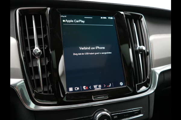 Volvo V90 T6 AWD Ultimate Bright PHEV 350pk LONG RANGE | Panodak | Adaptive Cruise | Camera | Harman / Kardon | Lederen Sportstoelen Memory & Verwarmd | Google Assistent | Keyless | Stuur Verwarmd | Blis | Apple Carplay | DAB | Virtual | Plug In Hybrid |