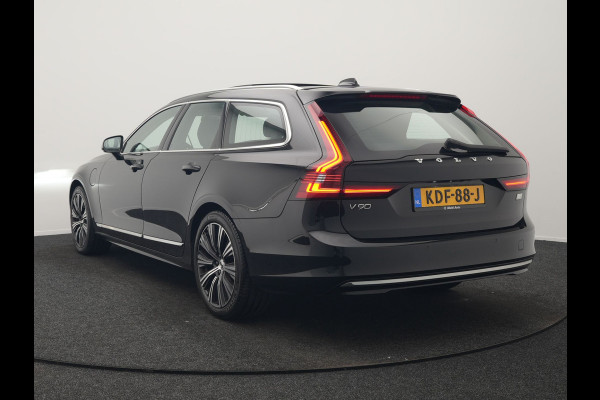 Volvo V90 T6 AWD Ultimate Bright PHEV 350pk LONG RANGE | Panodak | Adaptive Cruise | Camera | Harman / Kardon | Lederen Sportstoelen Memory & Verwarmd | Google Assistent | Keyless | Stuur Verwarmd | Blis | Apple Carplay | DAB | Virtual | Plug In Hybrid |