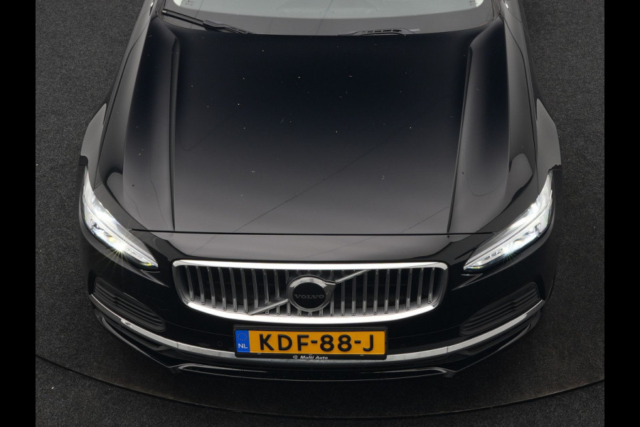 Volvo V90 T6 AWD Ultimate Bright PHEV 350pk LONG RANGE | Panodak | Adaptive Cruise | Camera | Harman / Kardon | Lederen Sportstoelen Memory & Verwarmd | Google Assistent | Keyless | Stuur Verwarmd | Blis | Apple Carplay | DAB | Virtual | Plug In Hybrid |
