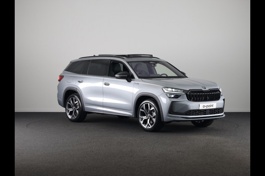 Škoda Kodiaq Sportline Business PHEV 1.5 TSI 204pk DSG | Panoramadak | Wegklapbare trekhaak | 20 inch lichtmetalen velgen| Winter pakket | Verwarmbare vooruit