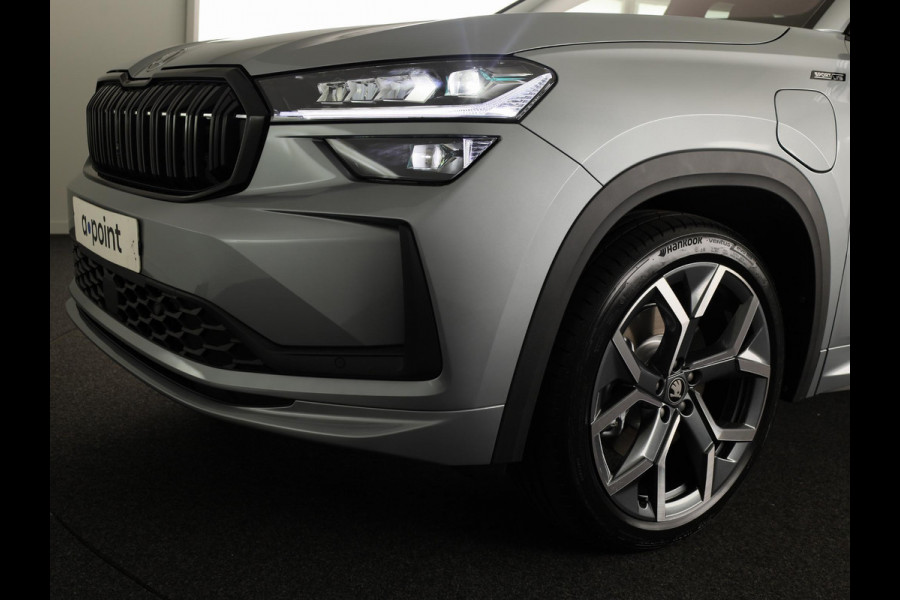 Škoda Kodiaq Sportline Business PHEV 1.5 TSI 204pk DSG | Panoramadak | Wegklapbare trekhaak | 20 inch lichtmetalen velgen| Winter pakket | Verwarmbare vooruit