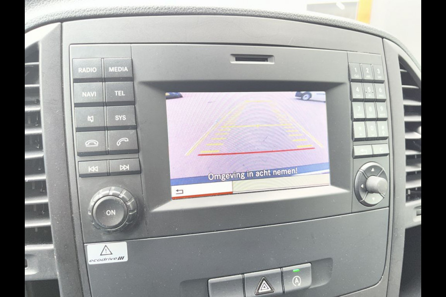 Mercedes-Benz Vito 110 CDI 102 pk E6 XL Extra Lang 3p Lease €253 p/m, Airco, Camera, laadbrug,  onderhoudshistorie aanwezig