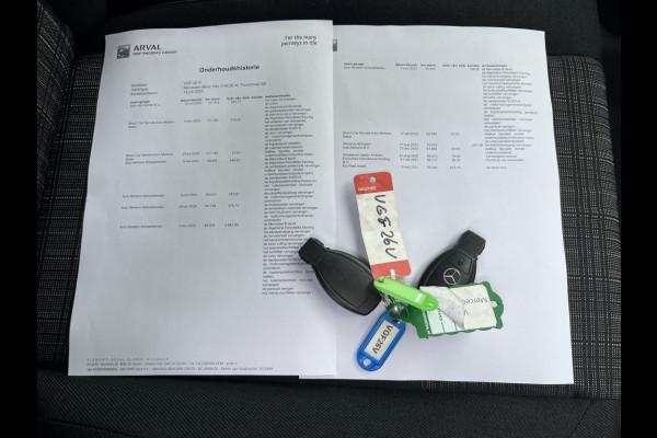 Mercedes-Benz Vito 110 CDI 102 pk E6 XL Extra Lang 3p Lease €253 p/m, Airco, Camera, laadbrug,  onderhoudshistorie aanwezig