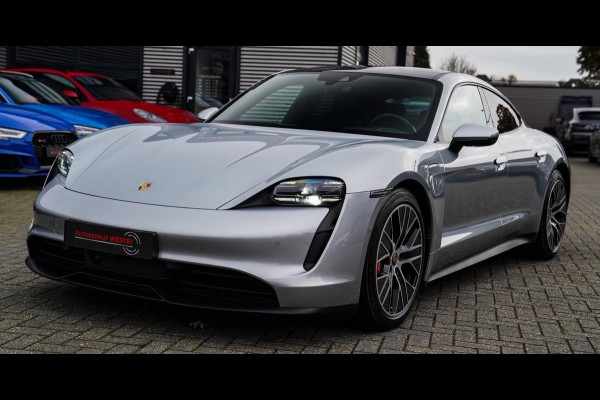 Porsche Taycan 4S 79 kWh | Panorama sunroof | 360 camera | Luchtvering | Innodrive | Dealer onderhouden | Luxe Leder | SPORT | LED
