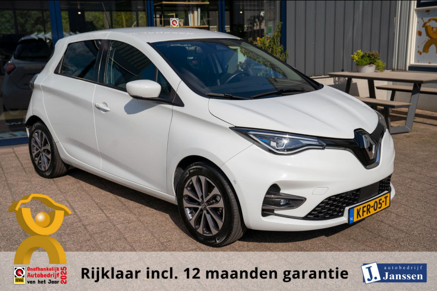 Renault ZOE R135 Intens 52 kWh|Prijs rijklaar incl 12 mnd garantie| Camera Stuur/Stoelverwarming Blindspot Navi