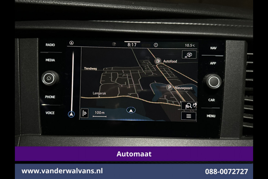 Volkswagen Transporter 2.0 TDI 150pk Automaat L1H1 Inrichting Euro6 Airco | Navigatie | Android Auto | Cruisecontrol | Parkeersensoren, Achterklep, 2500kg trekvermogen