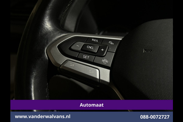 Volkswagen Transporter 2.0 TDI 150pk Automaat L1H1 Inrichting Euro6 Airco | Navigatie | Android Auto | Cruisecontrol | Parkeersensoren, Achterklep, 2500kg trekvermogen