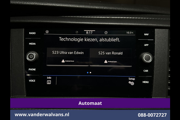 Volkswagen Transporter 2.0 TDI 150pk Automaat L1H1 Inrichting Euro6 Airco | Navigatie | Android Auto | Cruisecontrol | Parkeersensoren, Achterklep, 2500kg trekvermogen