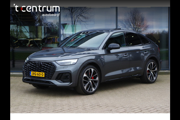 Audi Q5 Sportback 55 TFSI e 367 PK S-Line edition Competition PHEV, Luchtvering, Panoramadak, RS-Leder, Massage