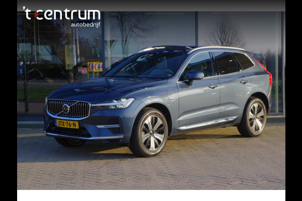 Volvo XC60 2.0 T8 Plug-in Hybrid 456 PK AWD Ultimate Bright, Long Range, Panoramadak, Wol Interieur, Trekhaak, 360 Camera
