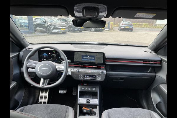 Hyundai Kona 1.6 GDI HEV N Line 1.518km! 12/2025! | ORIG. NL. NAP| ADAPTIEVE CRUISE CONTROL | SOH 100%! | BOSE AUDIO INSTALATIE | 360° CAMERA | 5 JAAR FABRIEKSGARANTIE| STOELVERWARMING + VENTILATIE|