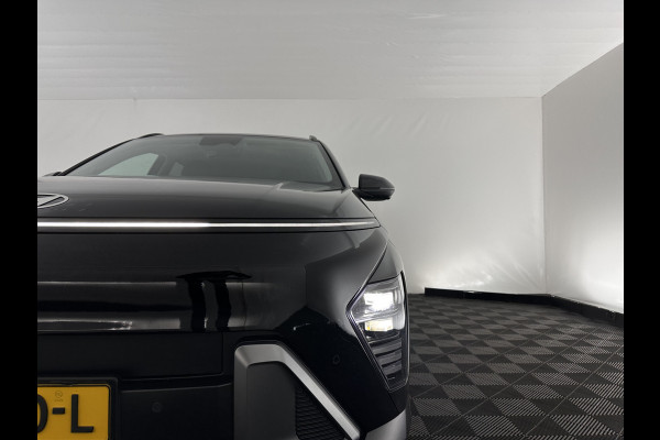 Hyundai Kona 1.6 GDI HEV Premium (INCL-BTW) Aut.*LEATHER | FULL-LED | NAVI-FULLMAP | DAB | ADAPTIVE-CRUISE | KEYLESS | TOPVIEW | BLINDSPOT | LANE-ASSIST | DIGI-COCKPIT | HEATED/COOLED-COMFORTSEATS | MEMORY-PACK | 18''ALU*