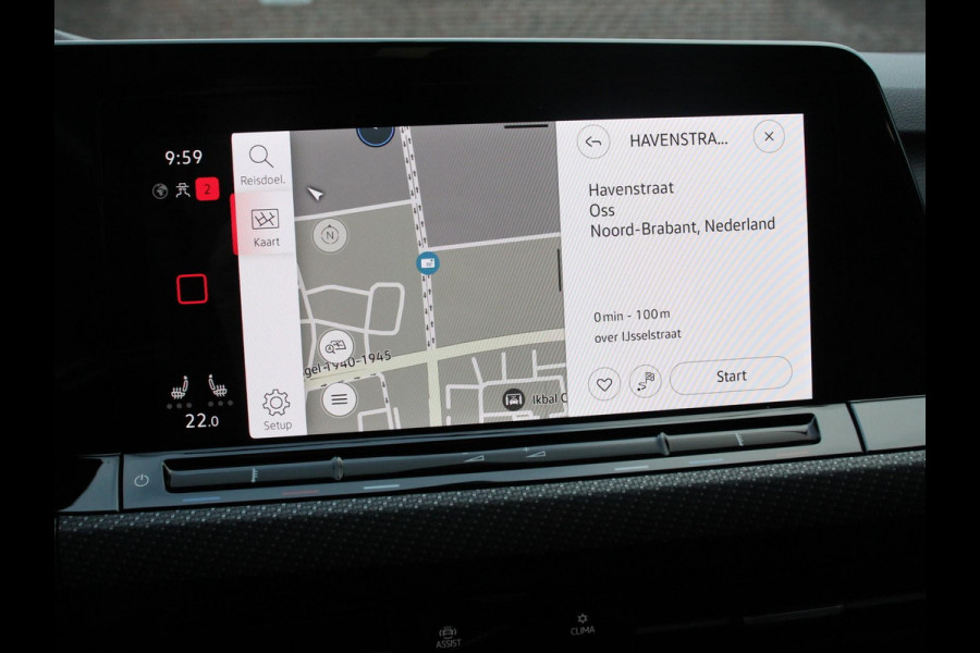 Volkswagen Golf 1.5 eTSI 150pk DSG R-Line Panorama dak Navigatie Apple Carplay/Android Auto Climate Control Camera Dab Extra Getint Glas Adaptive Cruise Control Virtual Cockpit Lichtmetalen Velgen