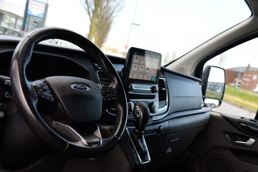 Ford Transit Custom 320 2.0 TDCI L1H1 Limited DC PB Edition MARGE! Adaptieve Cruise, Camera, Carplay, 2 x Schuifdeur, 170pk, Automaat, Stoelverwarming, Uniek!