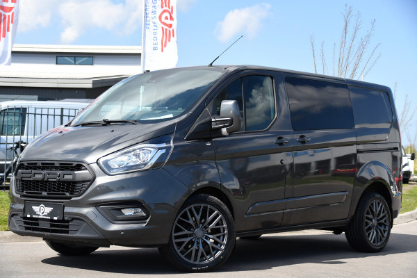 Ford Transit Custom 320 2.0 TDCI L1H1 Limited DC PB Edition MARGE! Adaptieve Cruise, Camera, Carplay, 2 x Schuifdeur, 170pk, Automaat, Stoelverwarming, Uniek!