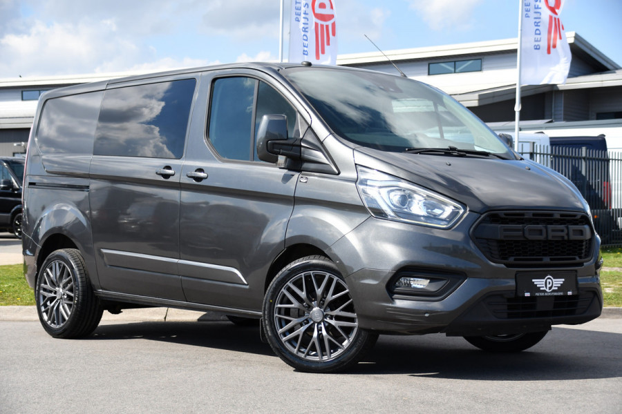 Ford Transit Custom 320 2.0 TDCI L1H1 Limited DC PB Edition MARGE! Adaptieve Cruise, Camera, Carplay, 2 x Schuifdeur, 170pk, Automaat, Stoelverwarming, Uniek!