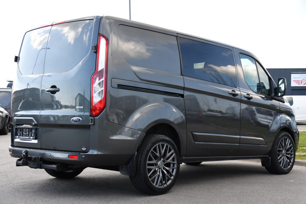 Ford Transit Custom 320 2.0 TDCI L1H1 Limited DC PB Edition MARGE! Adaptieve Cruise, Camera, Carplay, 2 x Schuifdeur, 170pk, Automaat, Stoelverwarming, Uniek!