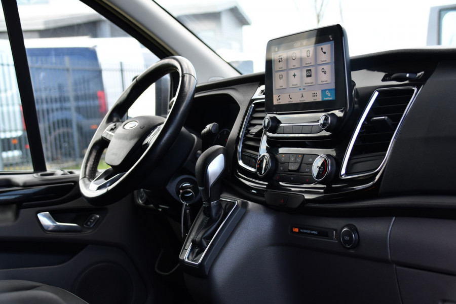 Ford Transit Custom 320 2.0 TDCI L1H1 Limited DC PB Edition MARGE! Adaptieve Cruise, Camera, Carplay, 2 x Schuifdeur, 170pk, Automaat, Stoelverwarming, Uniek!