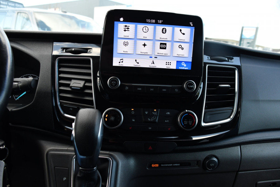 Ford Transit Custom 320 2.0 TDCI L1H1 Limited DC PB Edition MARGE! Adaptieve Cruise, Camera, Carplay, 2 x Schuifdeur, 170pk, Automaat, Stoelverwarming, Uniek!