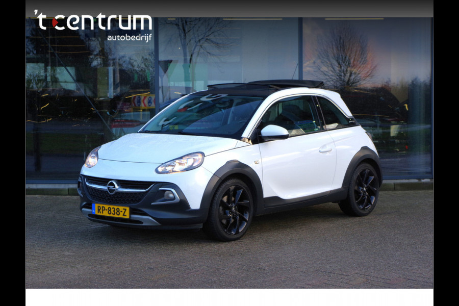 Opel ADAM 1.0 Turbo 116 PK Rocks, Vouwdak, Leder, Stuur- & Stoelverwarming, Cruise Control