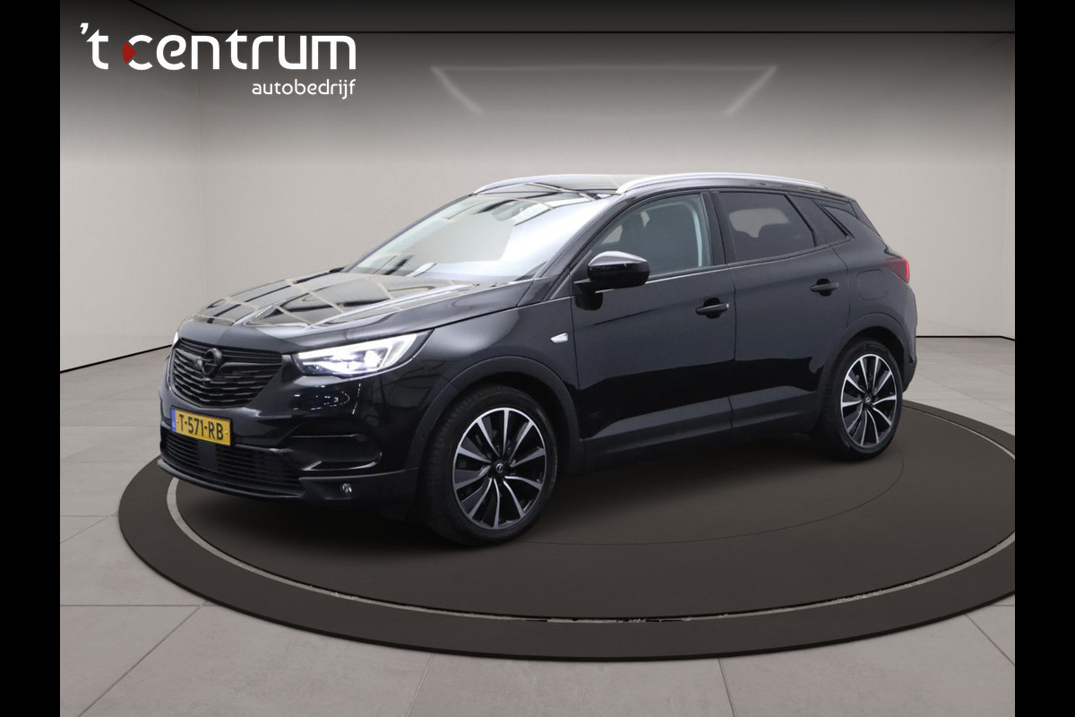 Opel Grandland X 1.6 Turbo Hybrid4 300 PK Ultimate, Trekhaak, 360 Camera, Leder, Stoelkoeling & Verwarming, 19" LM,