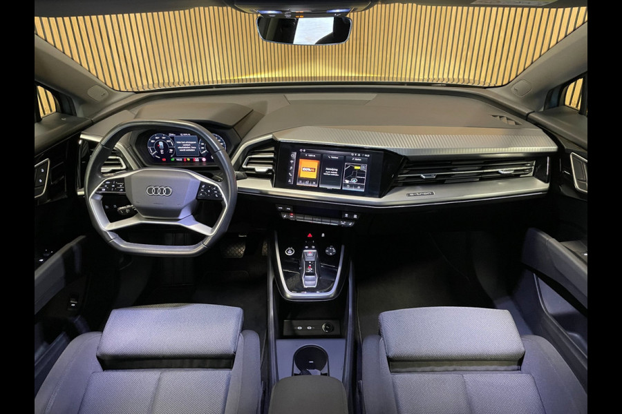 Audi Q4 e-tron 50 Quattro Advanced Edition 77 kWh|90%SOH|TREKHAAK|ACC|CAMERA|CARPLAY|STOELVERW|NAVIG|NL-AUTO|NAP|1e EIG|INCL. BTW|