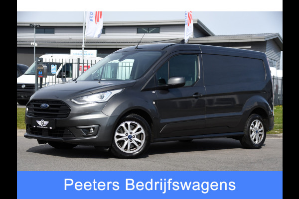 Ford Transit Connect 1.5 EcoBlue L2 Limited Camera, Cruise, Carplay, 120pk, Automaat, LED, Stoelverwarming, Clima, Automaat, Trekhaak, Uniek!