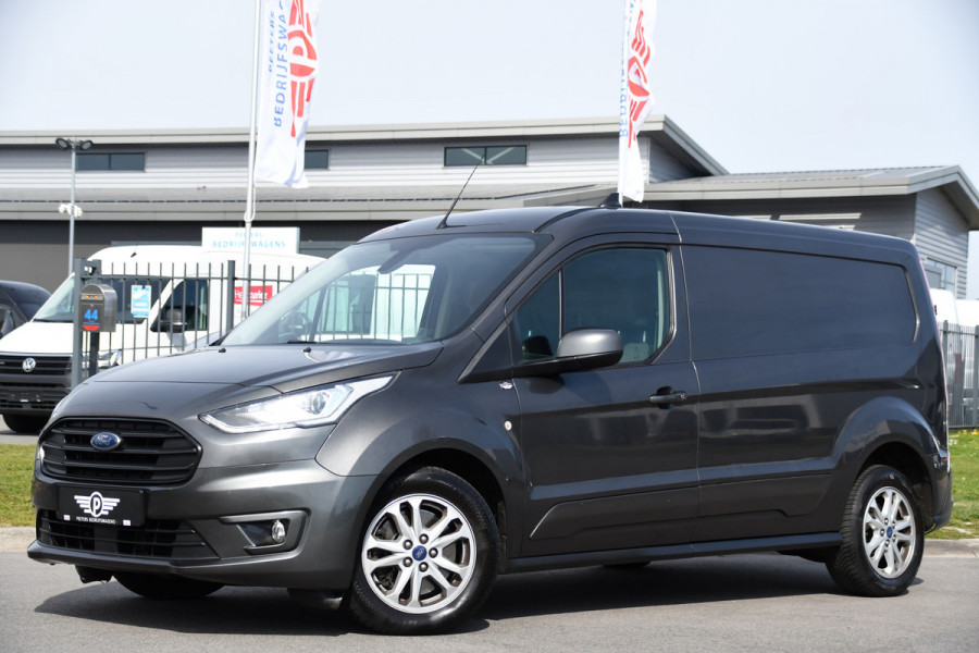 Ford Transit Connect 1.5 EcoBlue L2 Limited Camera, Cruise, Carplay, 120pk, Automaat, LED, Stoelverwarming, Clima, Automaat, Trekhaak, Uniek!
