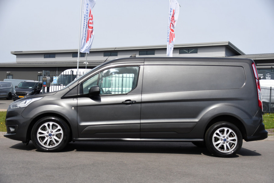 Ford Transit Connect 1.5 EcoBlue L2 Limited Camera, Cruise, Carplay, 120pk, Automaat, LED, Stoelverwarming, Clima, Automaat, Trekhaak, Uniek!