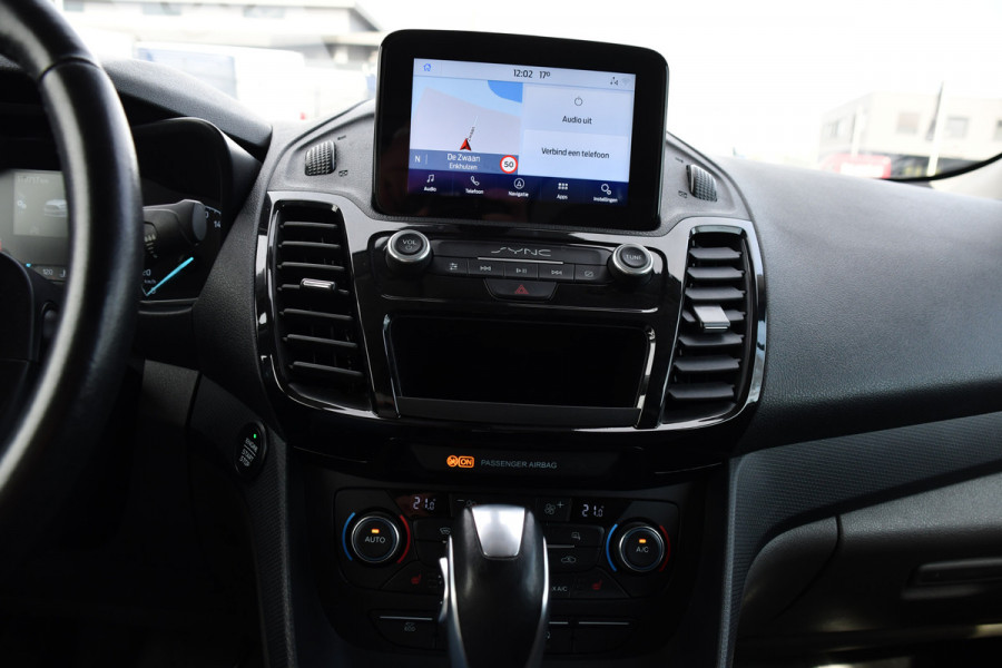 Ford Transit Connect 1.5 EcoBlue L2 Limited Camera, Cruise, Carplay, 120pk, Automaat, LED, Stoelverwarming, Clima, Automaat, Trekhaak, Uniek!