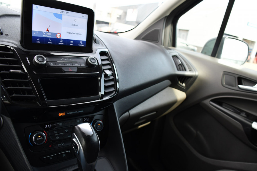 Ford Transit Connect 1.5 EcoBlue L2 Limited Camera, Cruise, Carplay, 120pk, Automaat, LED, Stoelverwarming, Clima, Automaat, Trekhaak, Uniek!