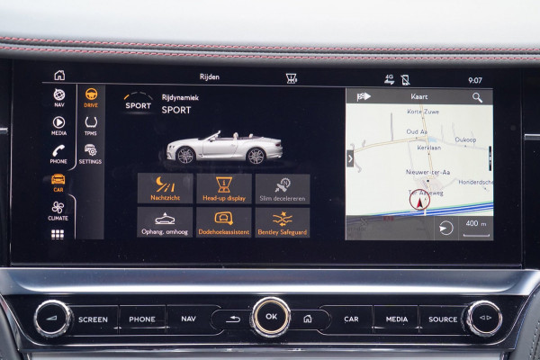 Bentley Continental GTC 4.0 V8 S / Rotating display / 1e Eig. / Full Service / 360 / Head-Up / Nachtzicht