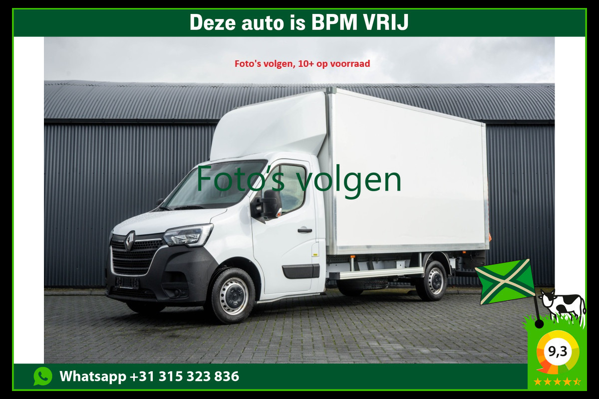 Renault Master 2.3dCi | Bakwagen met Laadklep | LED | Carplay | Camera | Cruise