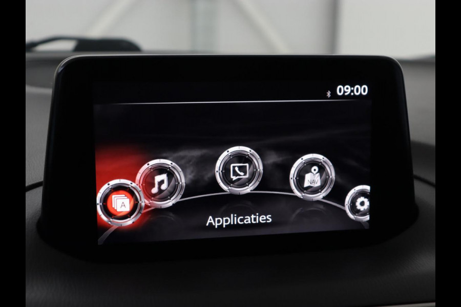 Mazda 3 2.0 SkyActiv-G 120 SkyLease+ | Stoel & stuurverwarming | Head-Up | Trekhaak | Camera | Navigatie | Full LED | Parkeerhulp | Climate control | Bluetooth | DAB | Cruise control | 103.800km NAP