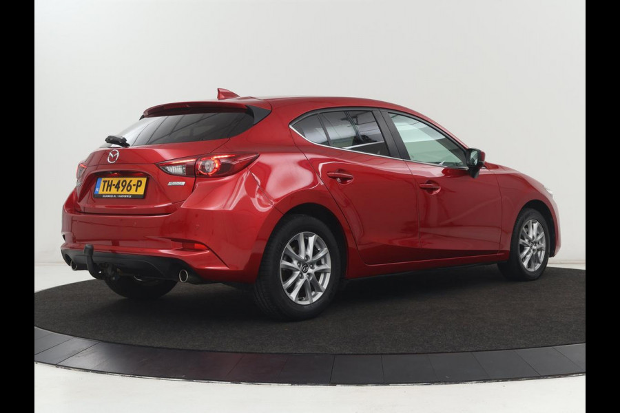 Mazda 3 2.0 SkyActiv-G 120 SkyLease+ | Stoel & stuurverwarming | Head-Up | Trekhaak | Camera | Navigatie | Full LED | Parkeerhulp | Climate control | Bluetooth | DAB | Cruise control | 103.800km NAP
