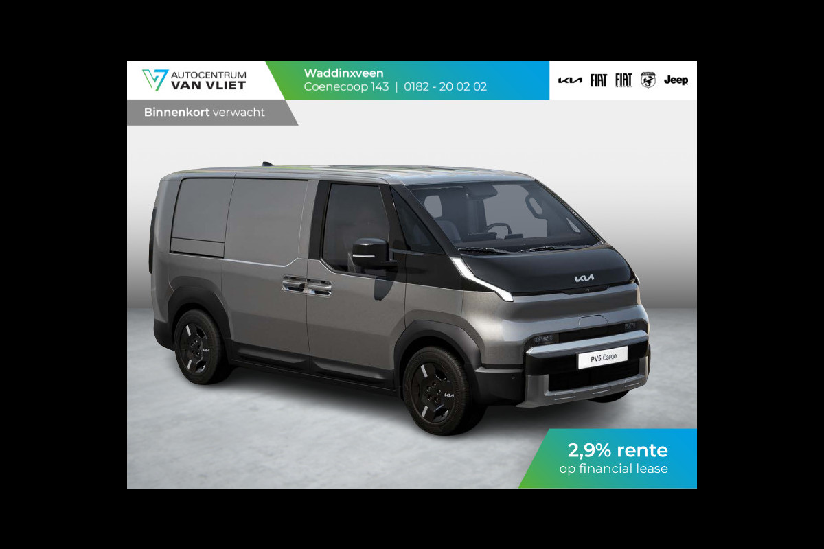 Kia PV5 L2H1 Plus 71.2 kWh | Navi | PDC | Camera | Clima | Adapt. Cruise | Stoelverwarming & ventilatie | V2L