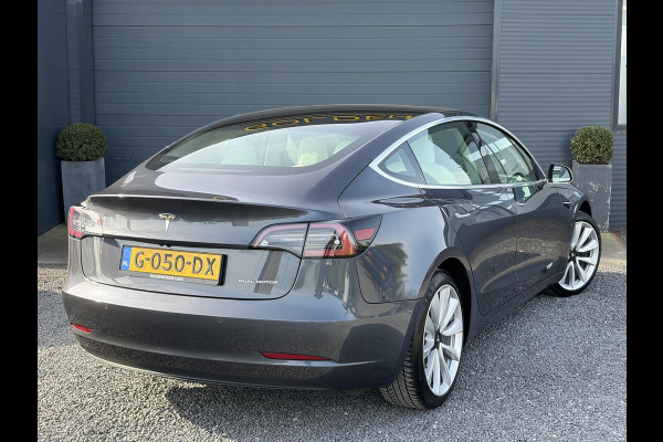 Tesla Model 3 Long Range AWD 75 kWh 2e Eigenaar,Autopilot,Panodak,Leder,360 Camera,Adaptive Cruise,NL Auto,N.A.P,Extra zomer banden,APK tot 09-2027