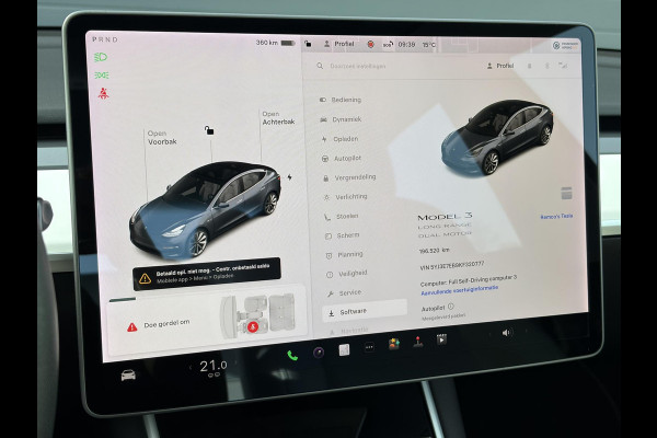 Tesla Model 3 Long Range AWD 75 kWh 2e Eigenaar,Autopilot,Panodak,Leder,360 Camera,Adaptive Cruise,NL Auto,N.A.P,Extra zomer banden,APK tot 09-2027