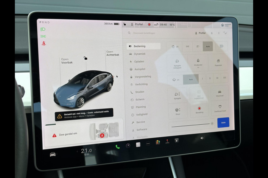 Tesla Model 3 Long Range AWD 75 kWh 2e Eigenaar,Autopilot,Panodak,Leder,360 Camera,Adaptive Cruise,NL Auto,N.A.P,Extra zomer banden,APK tot 09-2027