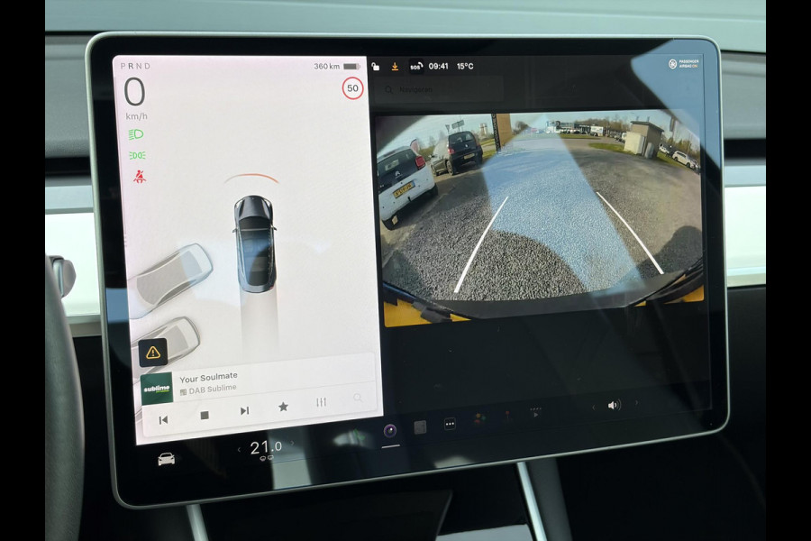Tesla Model 3 Long Range AWD 75 kWh 2e Eigenaar,Autopilot,Panodak,Leder,360 Camera,Adaptive Cruise,NL Auto,N.A.P,Extra zomer banden,APK tot 09-2027