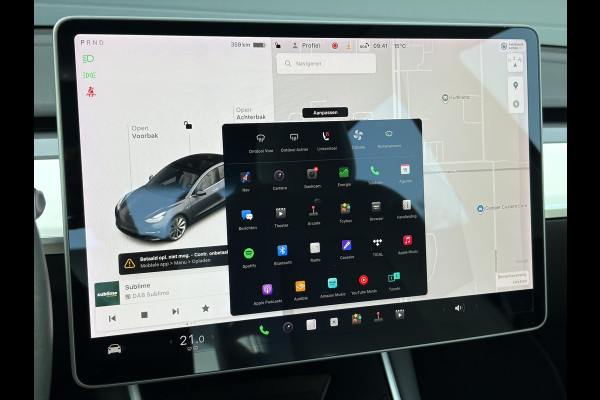Tesla Model 3 Long Range AWD 75 kWh 2e Eigenaar,Autopilot,Panodak,Leder,360 Camera,Adaptive Cruise,NL Auto,N.A.P,Extra zomer banden,APK tot 09-2027