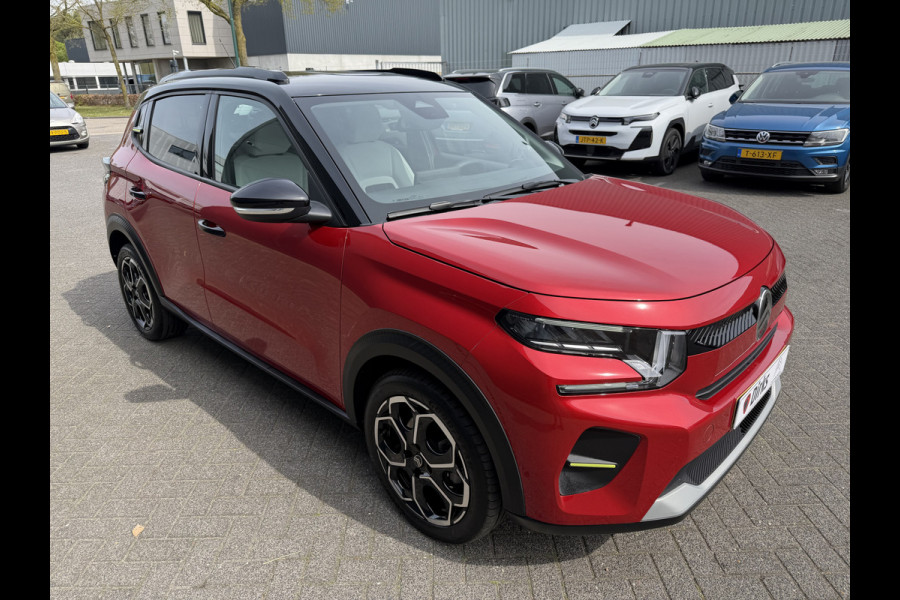 Citroën C3 100pk Max (Camera - LED - Automatische Airco - Navigatie - Parkeersensoren - Draadloos laden - Apple Carplay)