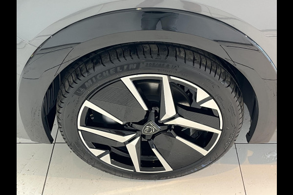 Peugeot 208 1.2 Hybrid 110 e-DCS6 GT Vision en navigation pack, Drive assist plus pack, Gris Selenium metaallak.
