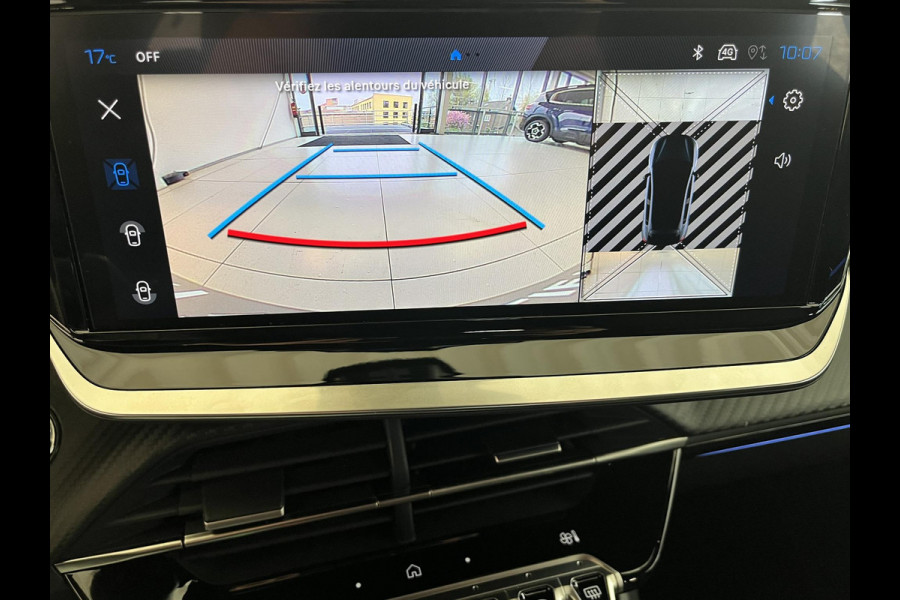 Peugeot 208 1.2 Hybrid 110 e-DCS6 GT Vision en navigation pack, Drive assist plus pack, Gris Selenium metaallak.