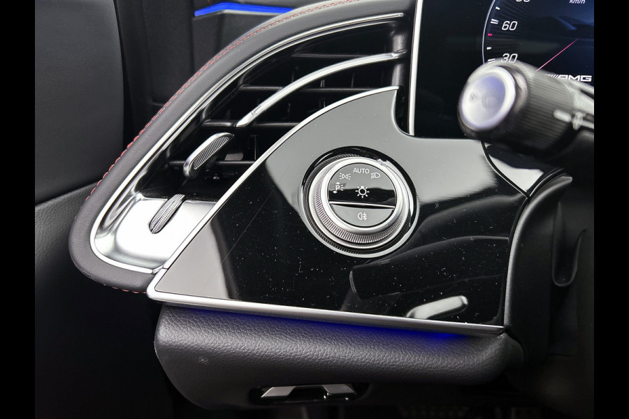 Mercedes-Benz E-Klasse AMG 53 4MATIC+ / NL Auto / Luchtvering (AMG RIDE CONTROL) / Panoramadak / Night Pakket / MBUX Superscreen / Achterasbesturing / Burmester / Plug-in hybride / Elektrisch rijbereik tot ca. 100 km /