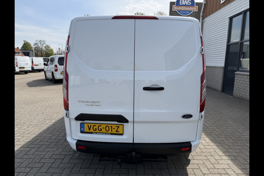 Ford Transit Custom 300 2.0 TDCI 130pk L2H1 Trend / vaste prijs rijklaar € 17.950 ex btw / ingerichte laadruimte / euro 6 / bpm vrij / trekhaak 2800 kg / airco / cruise / navigatie / camera !